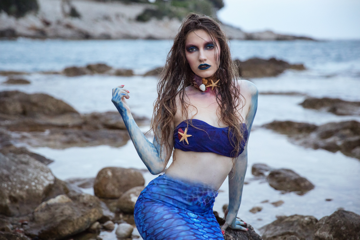 servizio fotografico sirena ventimiglia spiaggia balzi rossi in costa azzurra