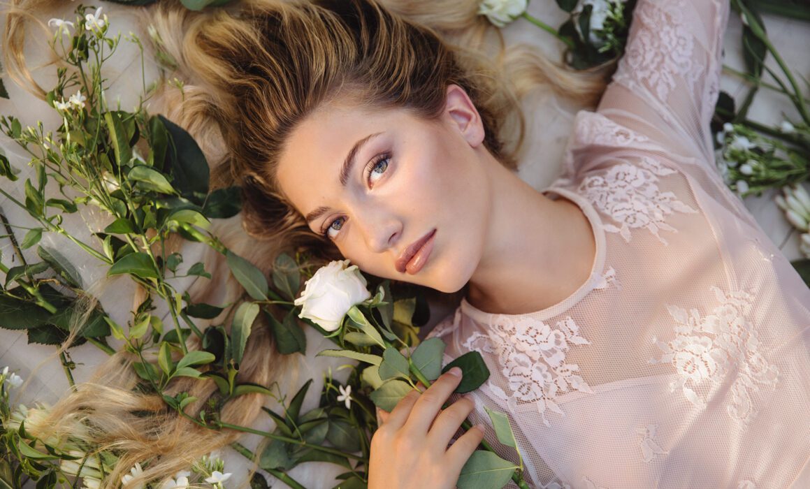 book model photoshoot elisa arsi mortola tower flowes garden botanic set ventimiglia